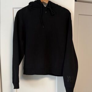 T by Alexander Wang Classic Black Hoodie Sweater